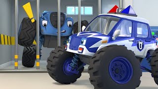 Monster Police Car Song | Monster Truck | Car Cartoon | Cartoon for Kids | BabyBus - Cars World