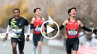 【大阪マラソン】近藤亮太が約10秒ロスも日本人トップ2位の問題のシーン。アンチ許せない。２時間５分39秒で初マラソン日本最高#近藤亮太​, #大阪マラソン​,#初マラソン日本最高​,🎥🇯🇵🥈🏃‍♀️📸