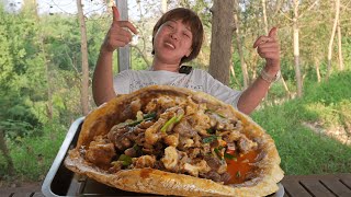 Qiumei Cuisine : cooking a 10kg alligator snapping turtle today, so delicious