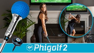 Phigolf 2 -  New \u0026 Improved Mobile Golf Simulator with WGT \u0026 E6 Connect