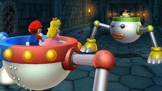 Mario Party 9 - Mario & Peach vs Bowser Jr. Free Play All Minigame| Cartoons Mee