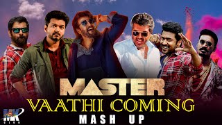 Vaathi Coming All satrs Mashup | Master | Thalapathy Vijay | Thalaivar | Thala | Suriya | Vikram