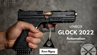 Unbox Súng Glock Đạn Xốp G01 Automation Mẫu Lục Chất Lượng Đáng Giá Từng Xu