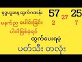 ကြာသာပတေးနေ့ #မိန်းပတ်သီး တလုံးနဲ့တင်ကွက် #7/11/2024