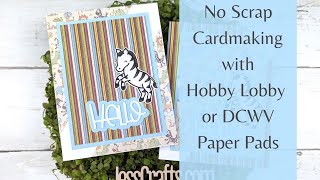 Hobby Lobby Paper Pad | 6.5x4.5 No Scrap Templates