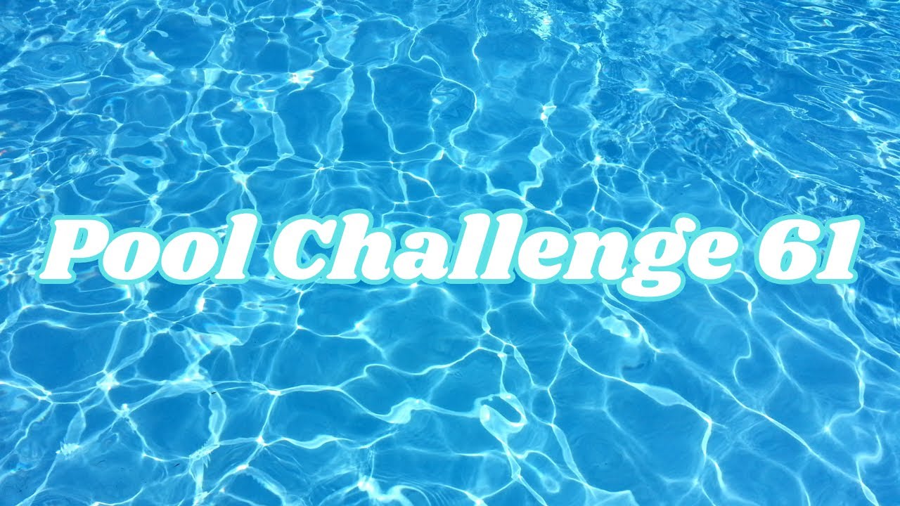 Desafio Da Piscina Pool Best Friend Challenge