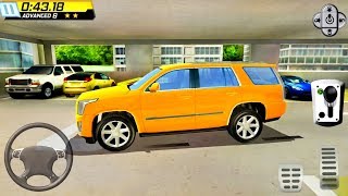 Cadillac Escalade SUV Parking Game - Huge Multi Story Park Garage - Android Gameplay