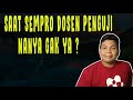 SAAT SEMPRO SKRIPSI DOSEN PENGUJI, NANYA GAK ?