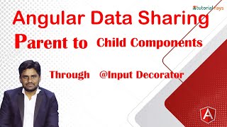 Angular 13 / 12 Data Sharing Between Parent to Child Components through @Input Decorator