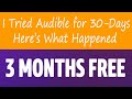 I Tried Audible for 30-Days. Here’s What Happened