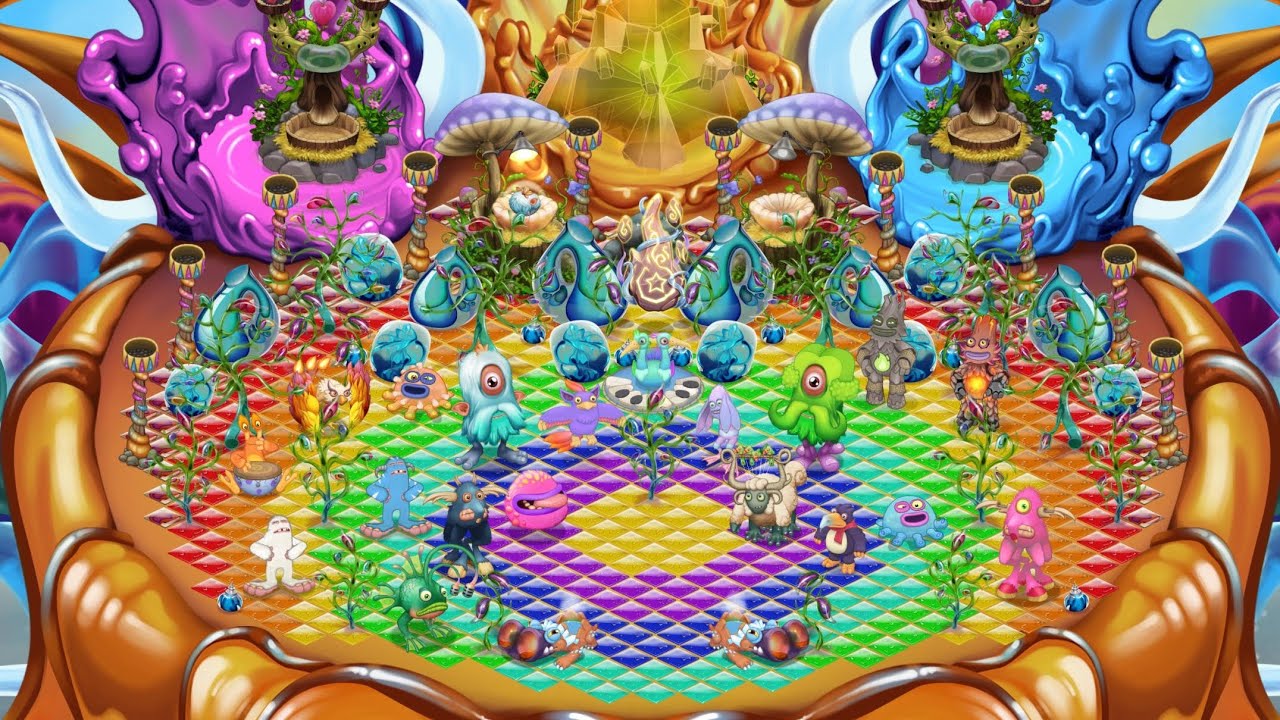 Fire Oasis Full Song. No Gobbleygourd My Singing Monsters - YouTube