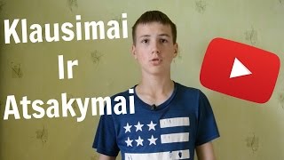 Klausimai Ir Atsakymai! | 4k sub.