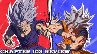 BEAST GOHAN vs ULTRA INSTINCT GOKU The Conclusion !: Dragon Ball Super Manga Chapter 103 Review #dbs