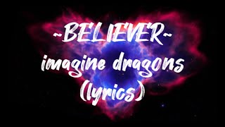 Imagine Dragons - Believer (Official lyrics Video)