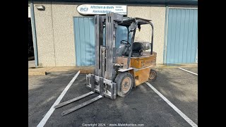 Lot #0001: Daewoo 5000lb Capacity Propane Forklift