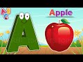 ABC phonics song |A for apple | letter song for kindergarten