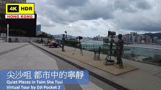 【HK 4K】尖沙咀 都市中的寧靜 | Quiet Places in Tsim Sha Tsui | DJI Pocket 2 | 2021.05.20