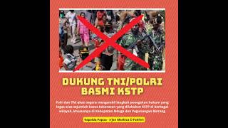 Mendukung Tindakan Tegas terhadap KSTP Demi Keberlanjutan Pembangunan di Papua