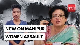 NCW chief makes a shocking statement on Manipur women viral video