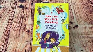 Usborne Very First Reading box set