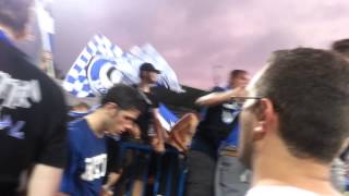 Goal, smoke and drums with Ultras Montréal UM02