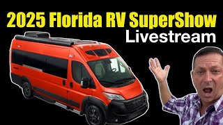 1st Day!  Roadtrek, Westfalia, Coachmen, Sunshine State RVs - 2025 FL RV SuperShow