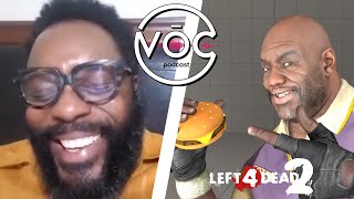 Coach talks about burgers \u0026 LEFT 4 DEAD 2! (Chad Coleman)