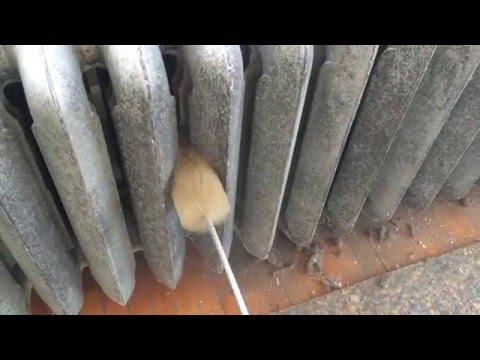 How to clean a cast-iron radiator How to clean a cast-iron radiator