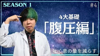 #4【息を留める力】色んなパワーを引き出すトリガー【腹圧編】４大基礎