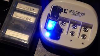 Quick look at my new 9V lithium ion battery charger