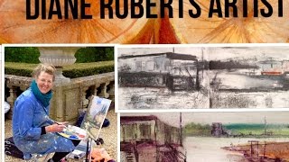 Artist Diane Roberts on Plein Air Drawing