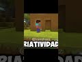 não use criativo ou criatividade ... minecraft comedia shorts