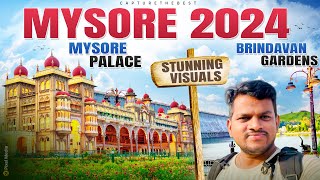 Mysuru Palace \u0026 Brindavan Gardens || అద్భుతమైన విజువల్స్ || 4K లో