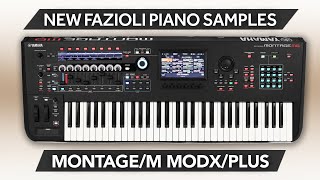 YAMAHA MONTAGE / M - MODX / PLUS ♫ 10 Custom Sounds ► NEW ITALIAN FZ PIANO