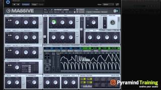 Logic Pro | Modulation within NI Massive with SFLogicNinja | Pyramind
