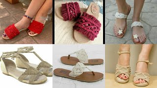 #shortvideo #youtubeshortvideo #shortviralvideo macrame Sumner sandals collection