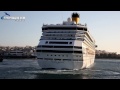 costa magica departure from piraeus port