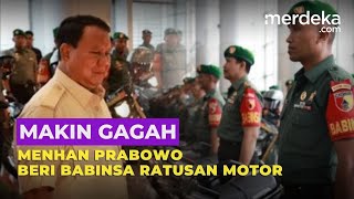 Wajah Gagah Babinsa TNI Terima Ratusan Motor Dinas Wujud 'Terima Kasih' Menhan Prabowo