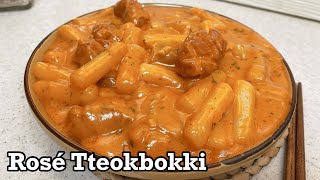 How to cook Rose Tteokbokki / 로제떡볶이