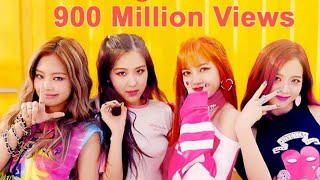 BLACKPINK become the artist with the most music videos with over 900 million views