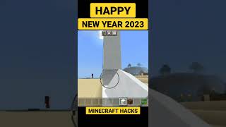 MINECRAFT TIKTOK HACKS || MINECRAFT VIRAL TIKTOK HACK || HAPPY NEW YEAR 2023 || MINECRAFT HACK ||