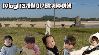 [제주여행 Vlog] 13개월 아기와 떠난 본격 제주도 여행 (판타스틱버거, 젠타일스, 아쿠아플라넷, 덴드리, 해비치리조트)