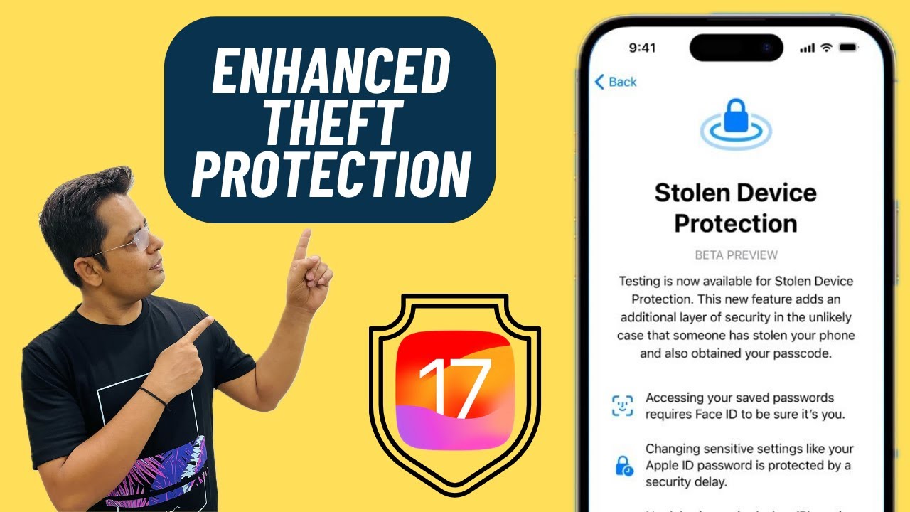 How To Enable/Disable "Stolen Device Protection" On IPhone - YouTube