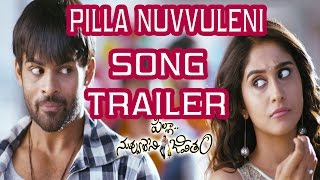 Pilla Nuvvuleni Jeevitham Song Trailer - Title Song - Sai Dharam Tej, Regina