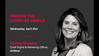 Conny Braams, Unilever: Make the complex simple
