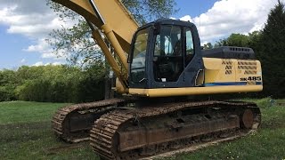 2008 Kobelco SK485 Excavator | For Sale | Online Auction