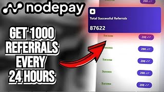 How to get UNLIMITED Referrals \u0026 points on NodePay - Step by step Guide