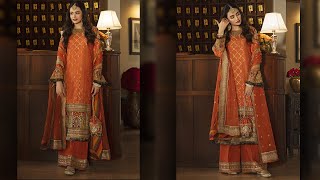 Qalamkar Luxury Formal Shadmani Collection 2021 | code SM-01