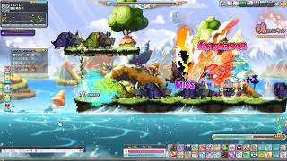 MapleStory 隠月 激流狩り