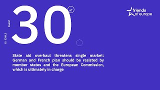 The EU single market at 30 with Mario Monti | Friends of Europe | 2023